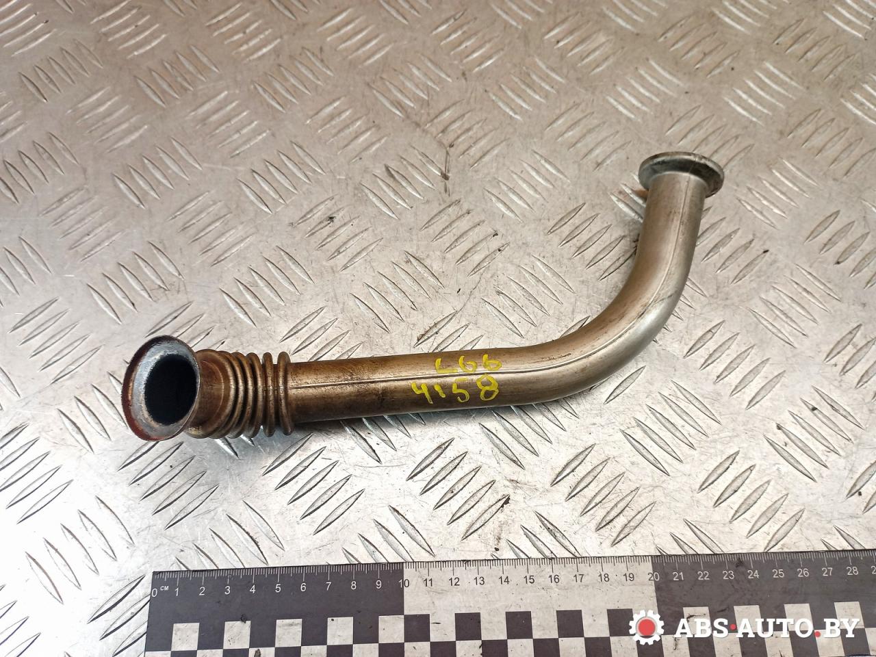 трубка системы рециркуляции EGR Mercedes-Benz A W168 1 поколение (1997-2001) 2000, 1.7 л., дизель, МКПП, 6681800420, A6681800420 - фото №1