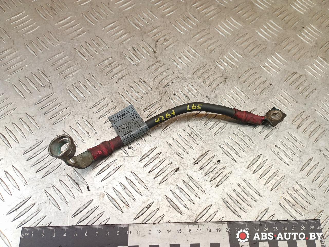 плюсовой провод аккумулятора BMW 5 серия E39 1999, 3.0 л., M57 D30 (306D1), дизель, АКПП, 2247666, 2247665 - фото №1