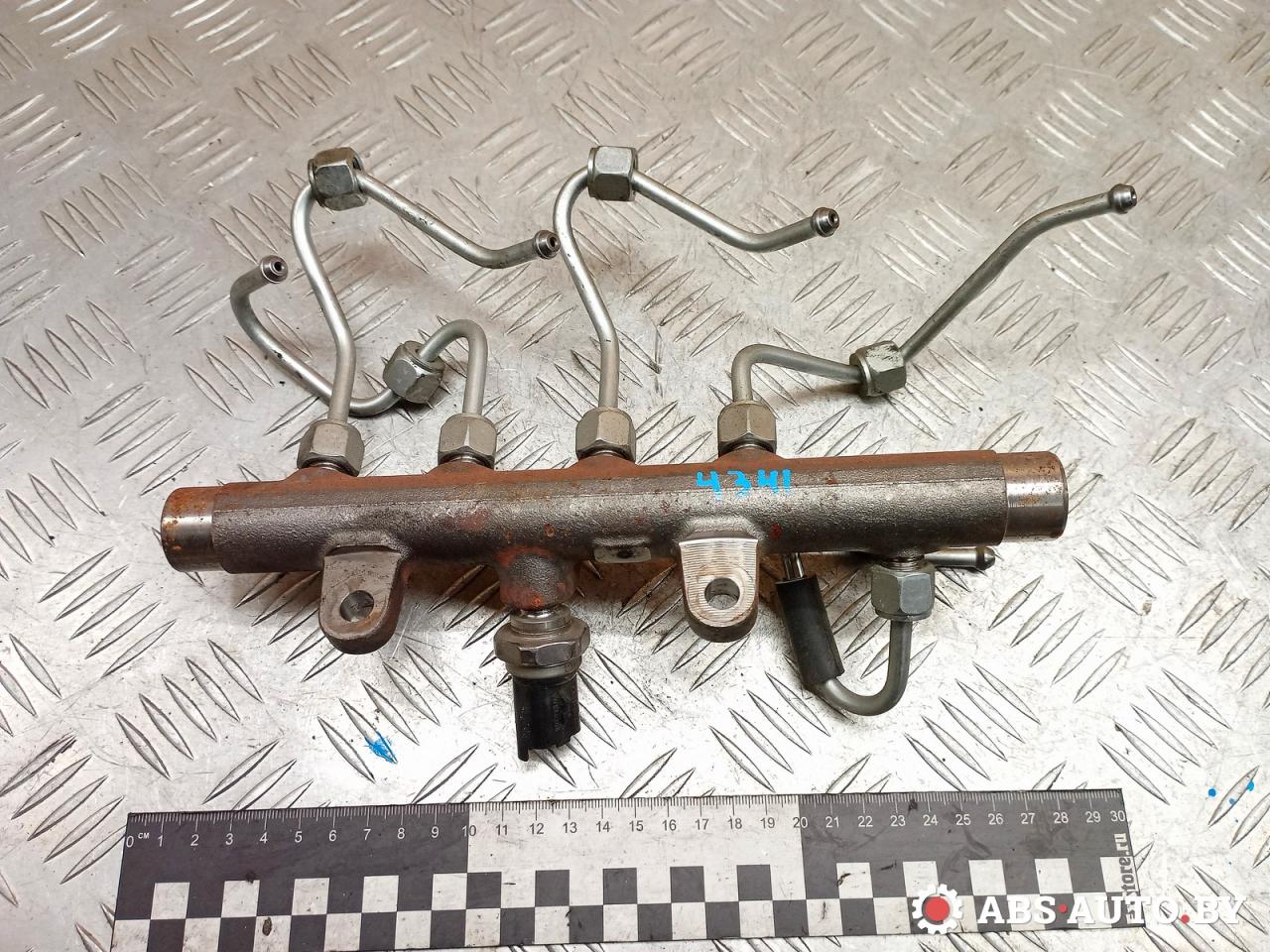 топливная рампа Renault Scenic 3 поколение 2010, 1.5 л., K9K 832, дизель, МКПП, 8200815617, A2C20001221, 5WS40154, 8200296867, 600927301823 - фото №1