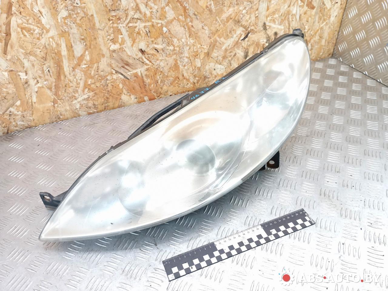 фара левая Peugeot 407 1 поколение 2006, 2.0 л., RFN (EW10J4), бензин, универсал, 0301213271, 9641944280, M42030748 - фото №1