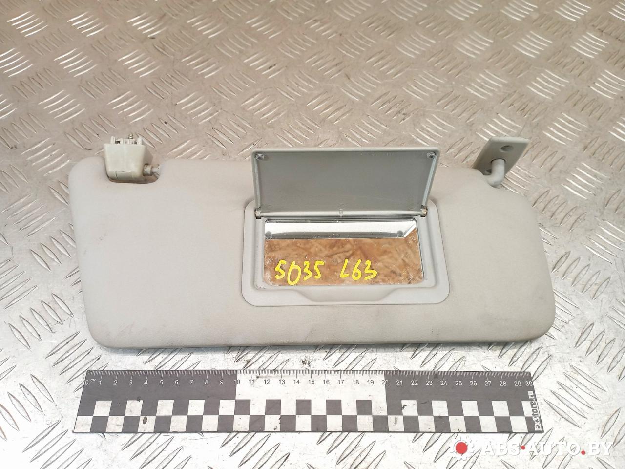 козырек солнцезащитный Mercedes-Benz A W168 1 поколение (1997-2001) 2001, 1.4 л., бензин, АКПП, хетчбэк 5 дв. - фото №1