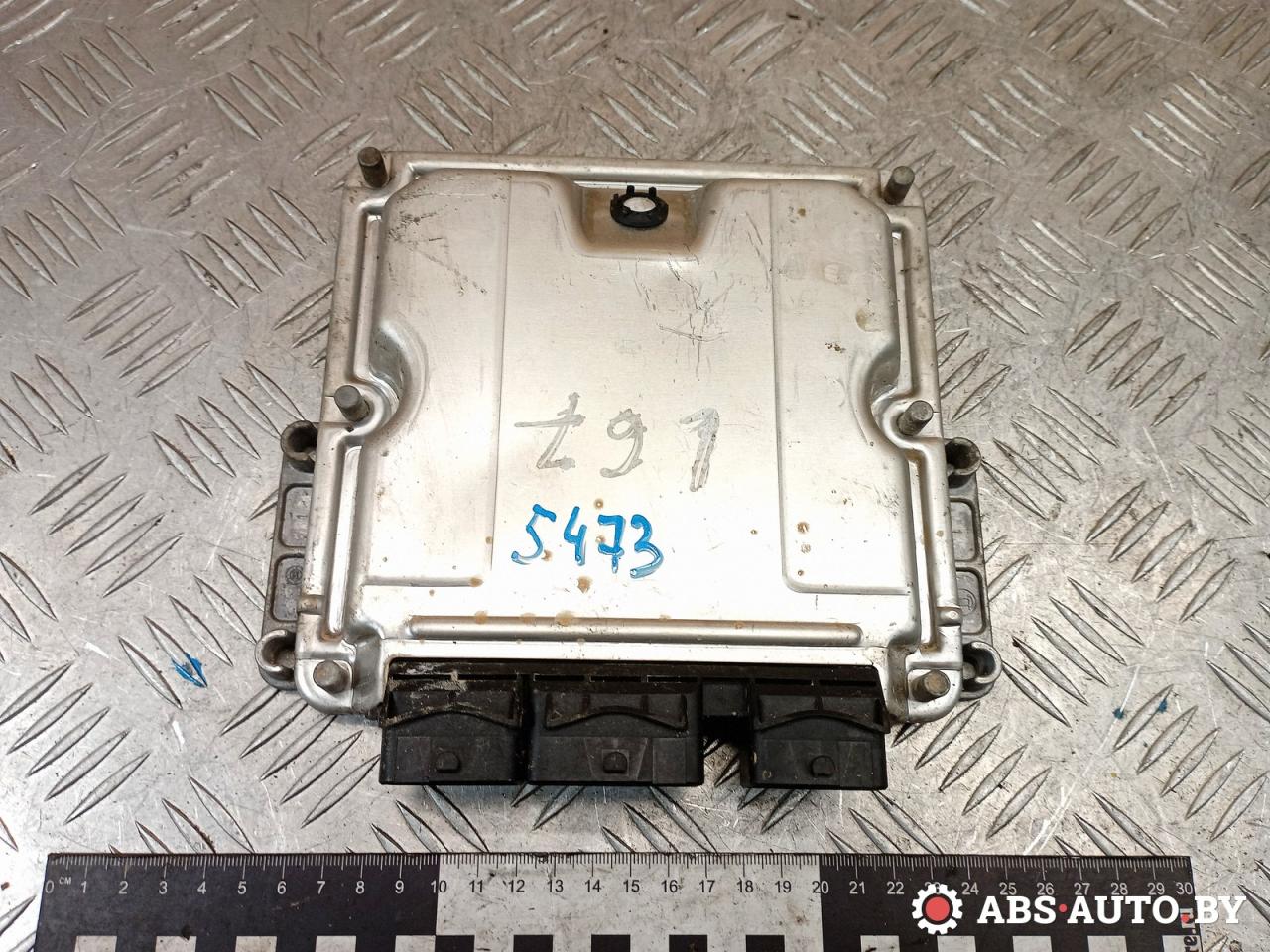 блок управления двигателем Peugeot 607 1 поколение 9D 2004, 2.2 л., дизель, МКПП, 0281011516, 9652184280 - фото №1