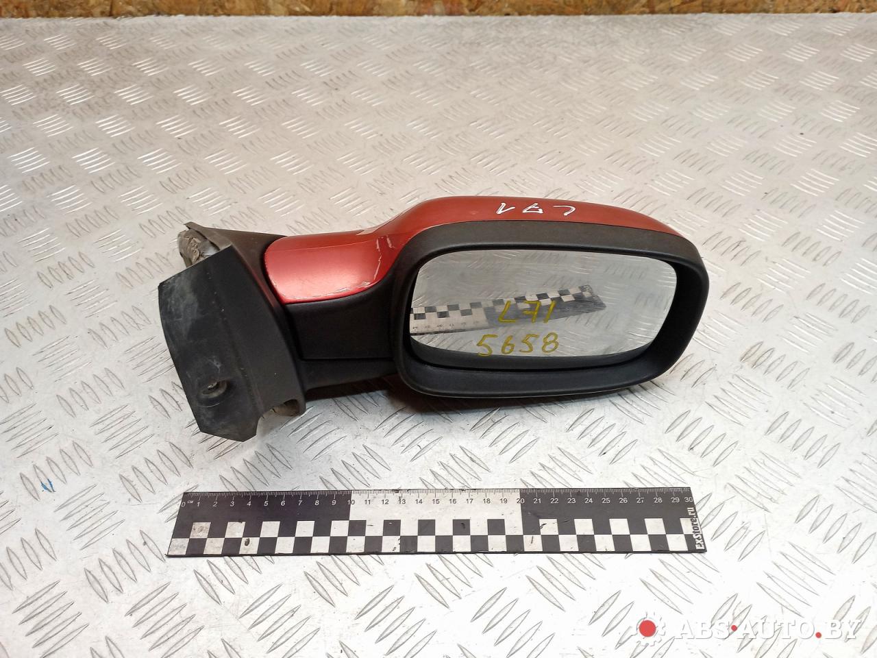 зеркало наружное правое Renault Scenic 2 поколение 2005, 1.5 л., дизель, МКПП, передний привод - фото №1