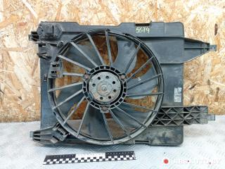 вентилятор радиатора Renault Scenic 2 поколение 2005, 1.5 л., дизель, МКПП, передний привод, 8240357, 8200151465, 5020232