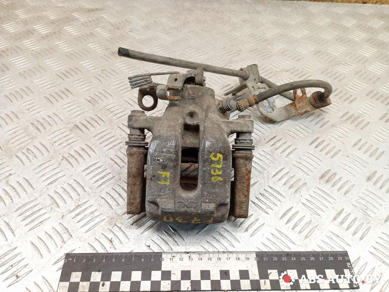 суппорт задний правый Citroen C5 2 поколение 2011, 1.6 л., дизель, АКПП, универсал - фото №1