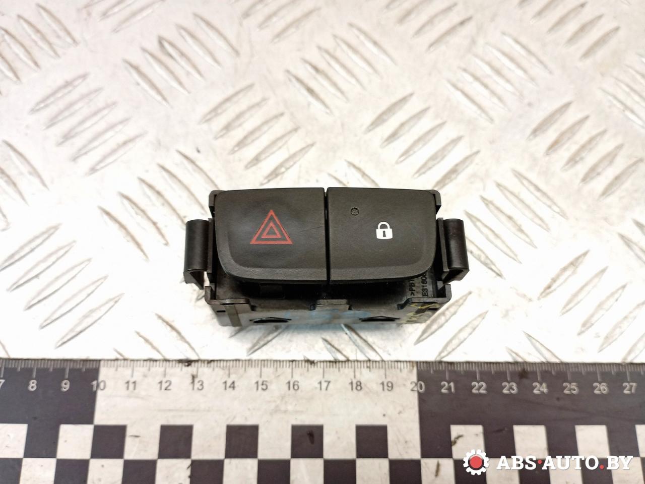 кнопка аварийной сигнализации Renault Trafic 3 поколение 2016, 1.6 л., R9M 408, дизель, МКПП, микроавтобус, E3160101 - фото №1