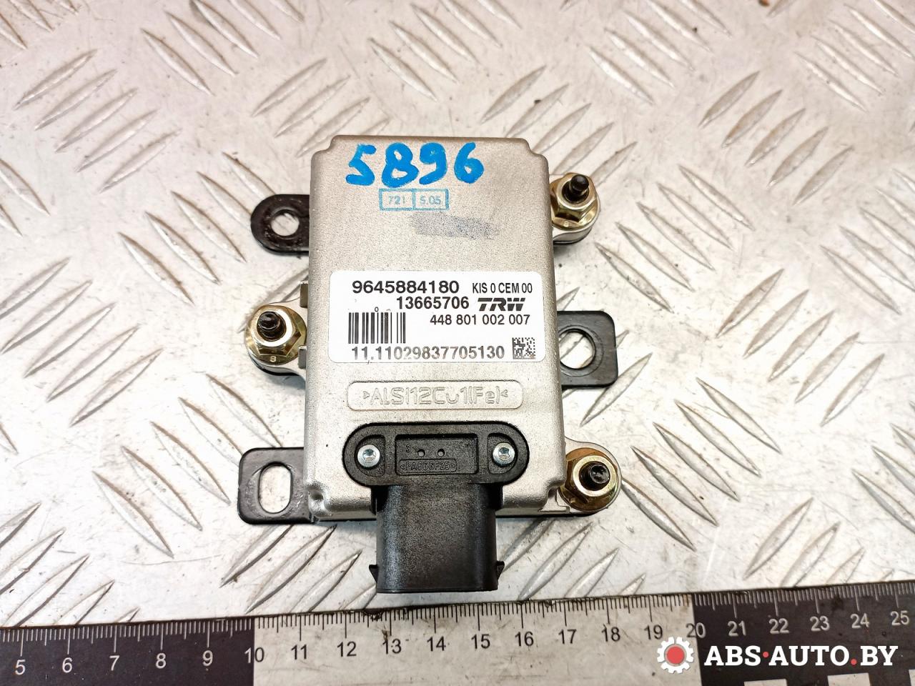 Блок управления ABS/ESP Peugeot 407 1 поколение 2006, 2.0 л., RFN (EW10J4), бензин, универсал, 9645884180, 13665706, 9652349480 - фото №1