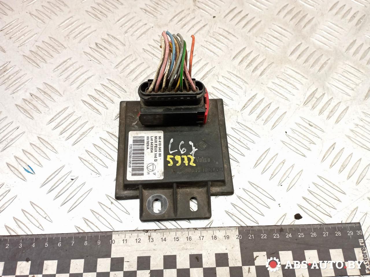 коммутатор зажигания Peugeot 607 1 поколение 9D 2004, 2.2 л., дизель, МКПП, 9641004580, LOT643354 - фото №1