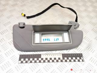 козырек солнцезащитный Peugeot 607 1 поколение 9D 2004, 2.2 л., дизель, МКПП