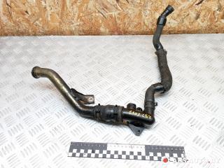 фланец (тройник) системы охлаждения Peugeot 607 1 поколение 9D 2004, 2.2 л., дизель, МКПП