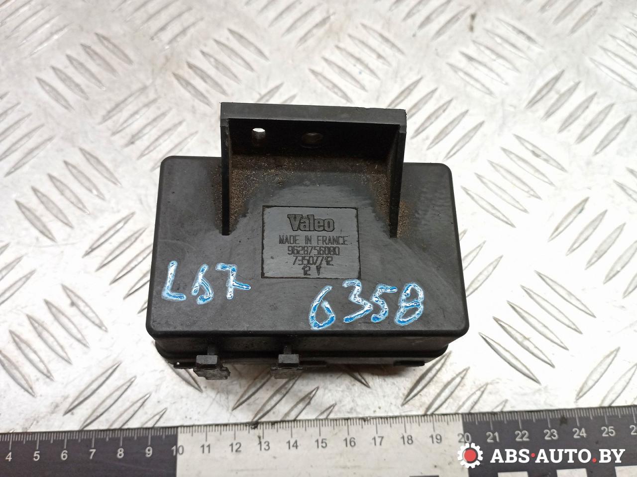 реле накала свечей Peugeot 607 1 поколение 9D 2004, 2.2 л., дизель, МКПП, 9628756080, 73507712 - фото №1