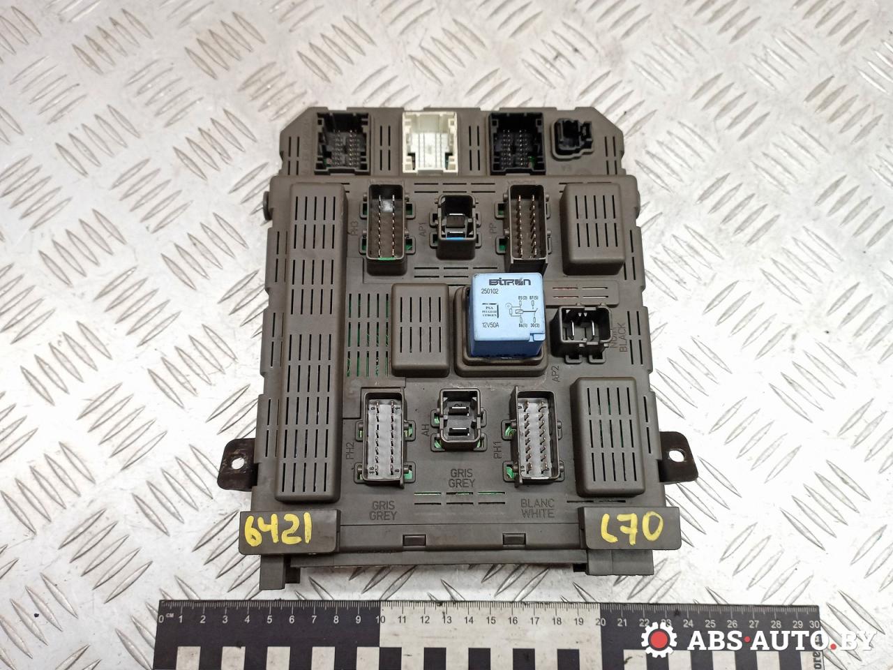 блок комфорта Peugeot 607 1 поколение 9D 2004, 2.2 л., дизель, АКПП, седан, 9645585480, 25020278243 - фото №1