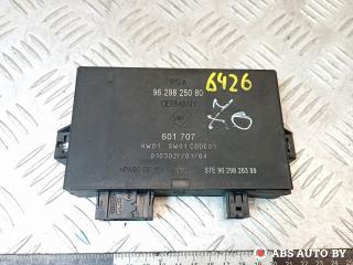 блок управления парктрониками Peugeot 607 1 поколение 9D 2004, 2.2 л., дизель, АКПП, седан, 9629826399, 9629825080, 601707
