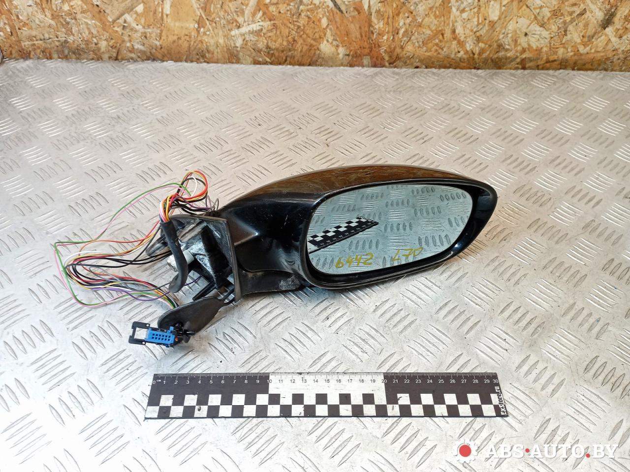 зеркало наружное правое Peugeot 607 1 поколение 9D 2004, 2.2 л., дизель, АКПП, седан, E9014091, E9024091 - фото №1