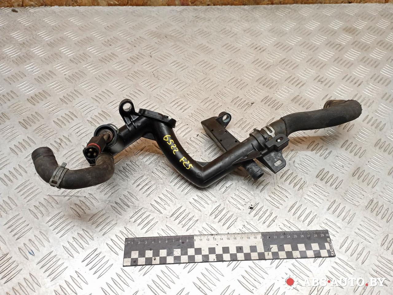 трубка охлаждающей жидкости Citroen Berlingo 2 поколение (B9) 2009, 1.6 л., дизель, МКПП, фургон, 9670254180 - фото №1