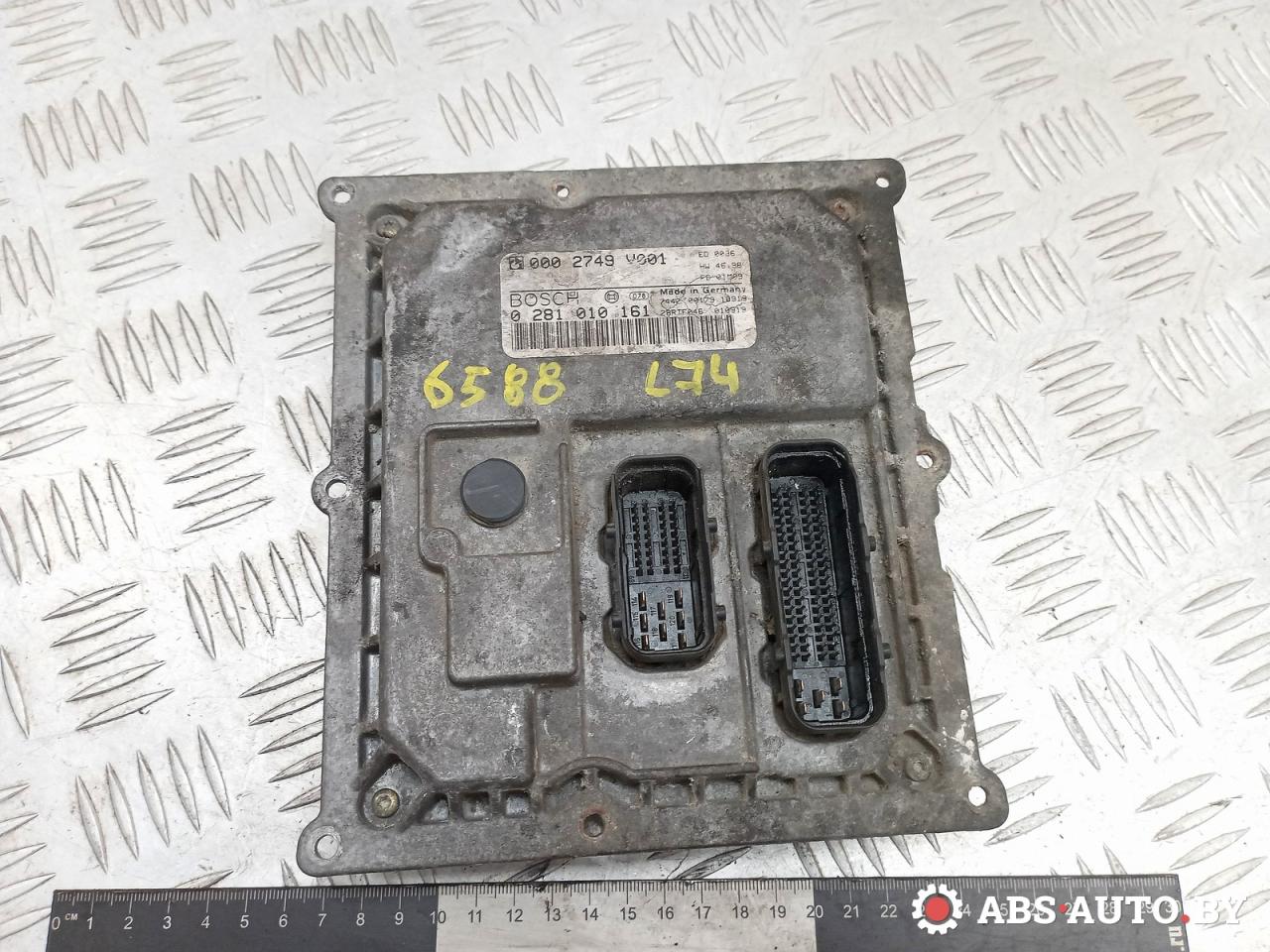 блок управления двигателем Smart Fortwo 1 поколение 2001, 0.8 л., дизель, робот, 0281010161, 0002749V001 - фото №1