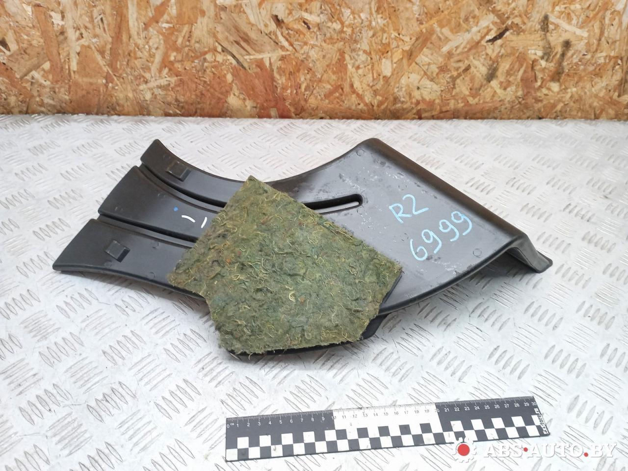 воздуховод Peugeot 407 1 поколение 2006, 2.0 л., RFN (EW10J4), бензин, универсал, 9649458780 - фото №1