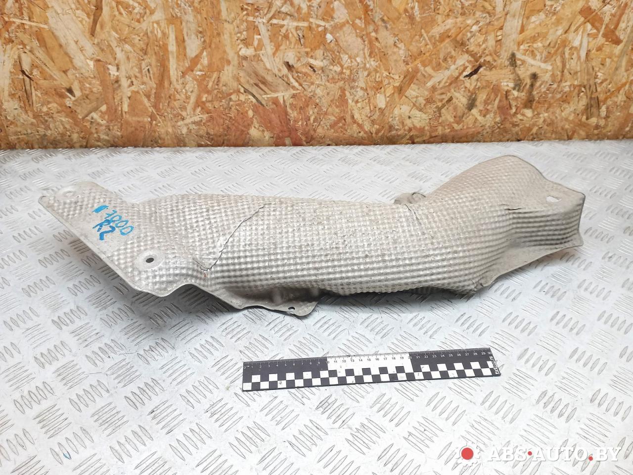 тепловой экран глушителя Peugeot 407 1 поколение 2006, 2.0 л., RFN (EW10J4), бензин, универсал, 9642944380 - фото №1