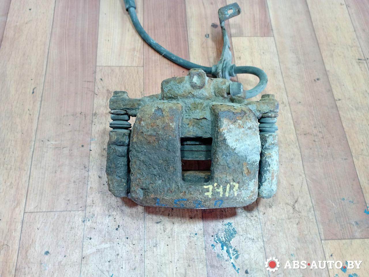 суппорт задний правый Peugeot Boxer 2 поколение 2010, 2.2 л., дизель, МКПП, микроавтобус - фото №1