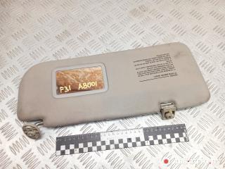 козырек солнцезащитный Hyundai Terracan 1 поколение [рестайлинг] 2005, 2.9 л., дизель, 5МКПП, полный привод