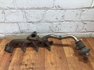 коллектор выпускной Renault Scenic 1 поколение (1996 - 1999), 1.9 л., DTi, дизель, 7700874571, H101118, 1160051700189