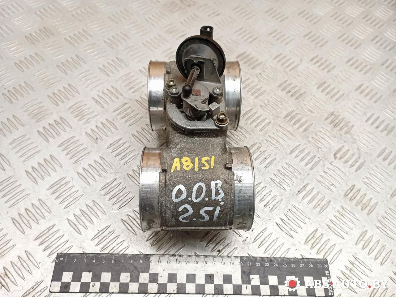 заслонка дроссельная Opel Omega B 1997, 2.5 л., бензин, 9129990, 980306, 90467409 - фото №1