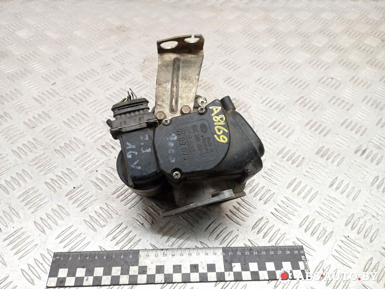 заслонка дроссельная Saab 9-3 1 поколение 2001, 2.3 л., бензин, 8UK00606401, 8UK006064, 9109075 - фото №1