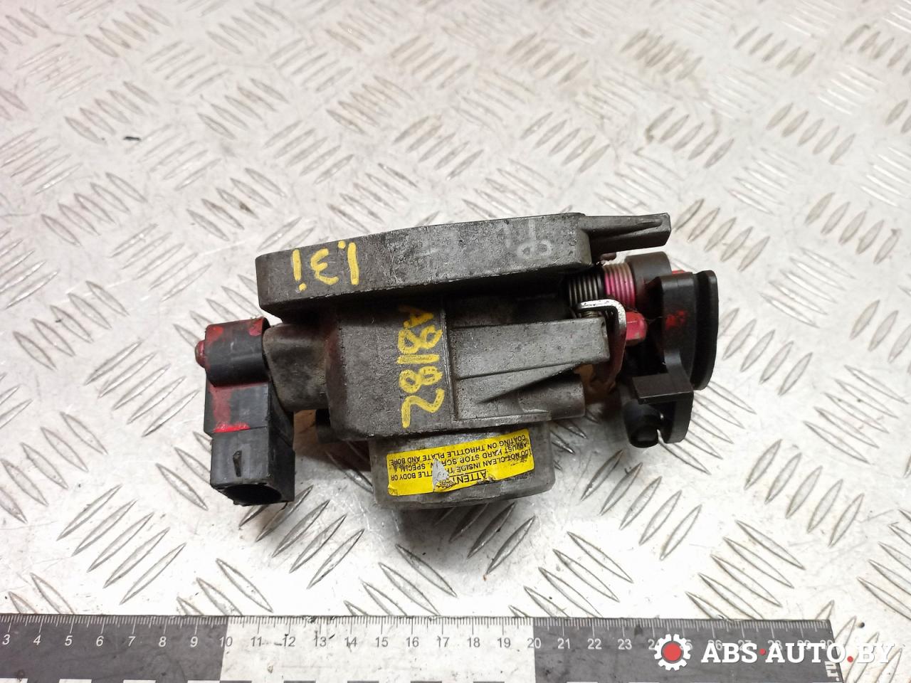 заслонка дроссельная Ford Fiesta 4 поколение 1997, 1.3 л., бензин, 95BF9B989, 96BFAA - фото №1