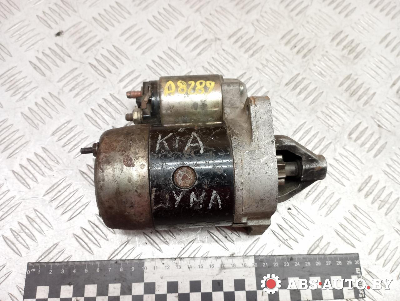 стартер Kia Shuma 2 поколение 2001, 1.5 л., бензин - фото №1
