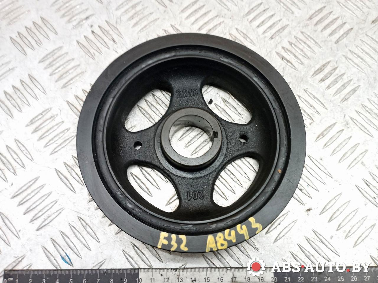 шкив коленвала Toyota RAV4 3 поколение (XA30) 2006, 2.2 л., дизель, МКПП, внедорожник 5 дв., 134080R011, 80000857, 134080R010, 134080R030, DPF36904, DPV1082, VD1078 - фото №1