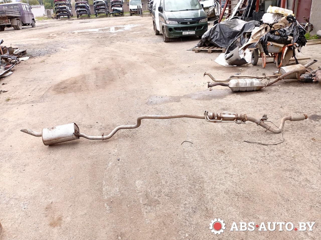 глушитель Citroen Berlingo 2 поколение (B9) 2011, 1.6 л., дизель, МКПП - фото №1