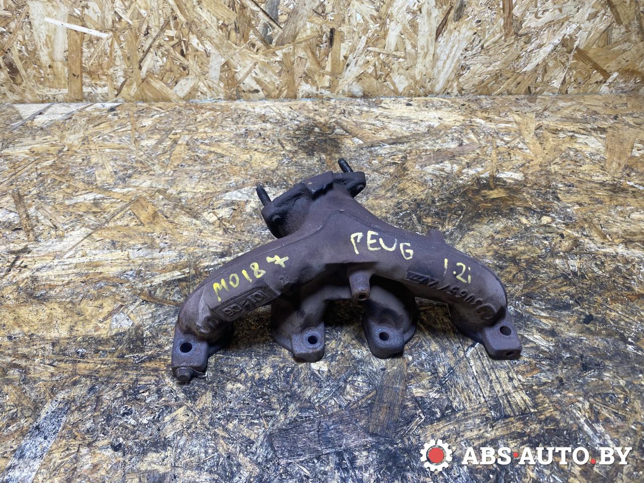 коллектор выпускной Peugeot 306 1 поколение 1997, 1.6 л., бензин, 306572 - фото №1