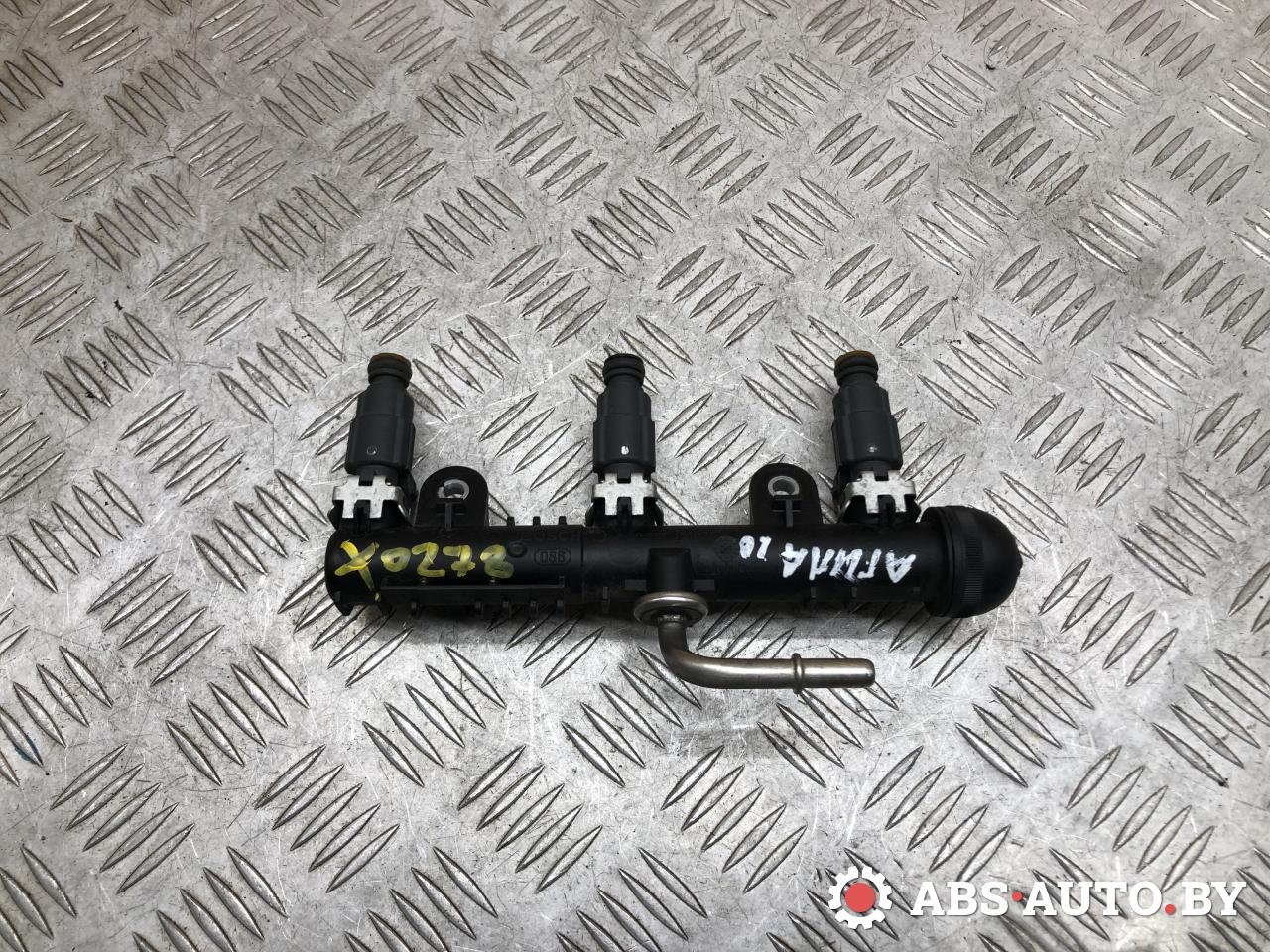 топливная рампа Opel Agila 1 поколение (A) 2003, 1.0 л., бензин, 0280151075, 0280155965, 1928404259 - фото №1