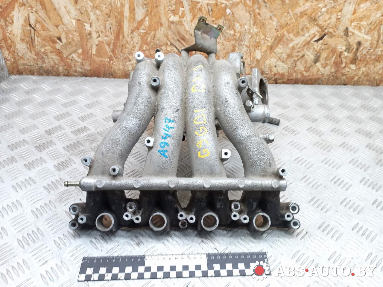 коллектор впускной Mitsubishi Carisma 1 поколение 1998, 1.8 л., бензин, 8304D, MD349808, E9T05471 - фото №1