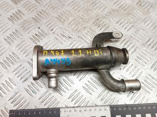охладитель EGR / Радиатор EGR Peugeot 407 1 поколение 2005, 2.0 л., дизель, 9645689780