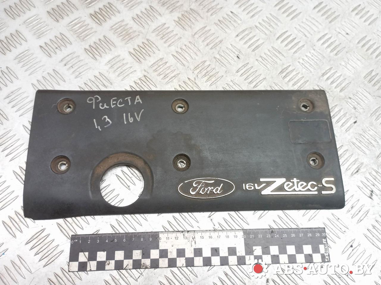 декоративная крышка двигателя Ford Fiesta 4 поколение 1996, 1.3 л., бензин, 96MM6P068AC, 96MM6P068AA - фото №1