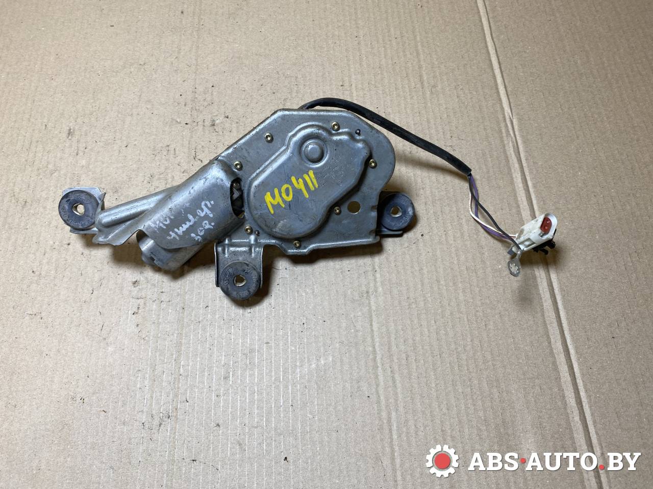 моторчик заднего стеклоочистителя (дворника) Ford Mondeo 1 поколение 1995, универсал, 0390201554, 97BG17K441W1A - фото №1