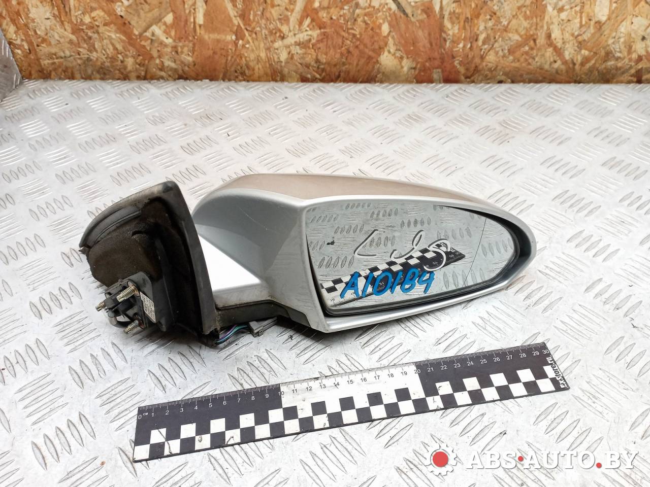 зеркало наружное правое Nissan Primera P12 2005, 2.2 л., дизель, МКПП, хетчбэк 5 дв., E9014180, 96301AU417, 876072 - фото №1