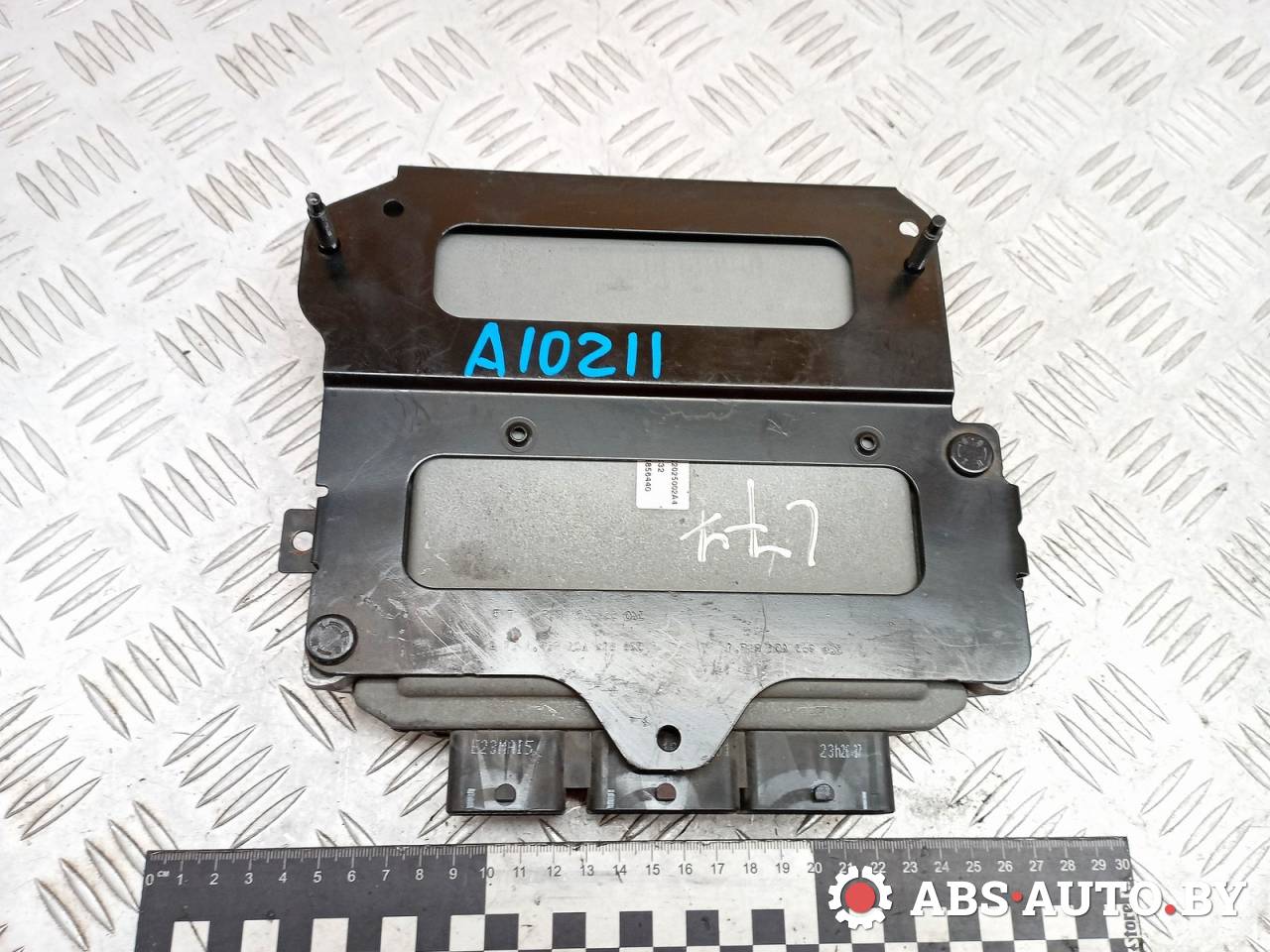 блок управления двигателем Peugeot 407 1 поколение 2006, 2.0 л., дизель, АКПП, универсал, 9655534080, 9660780980 - фото №1