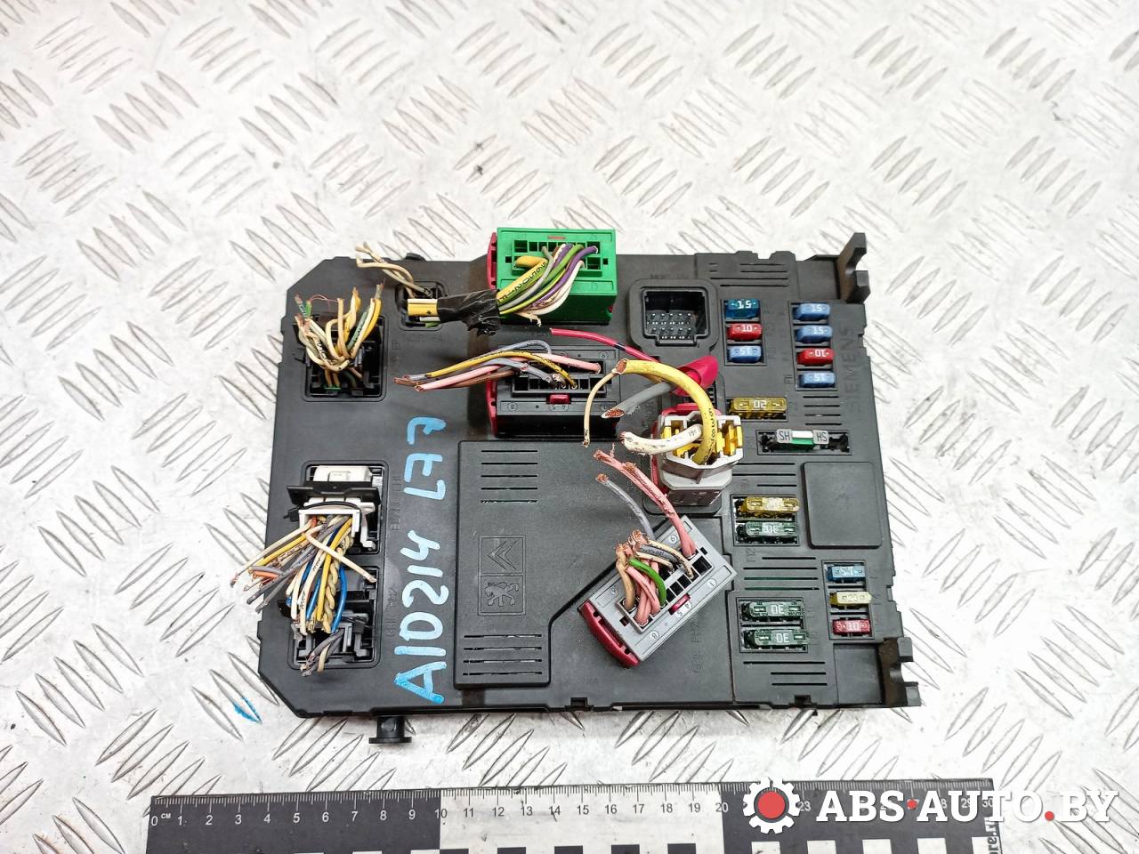 Блок BSI Peugeot 407 1 поколение 2006, 2.0 л., дизель, АКПП, универсал, 9655708380, S120104700L - фото №1