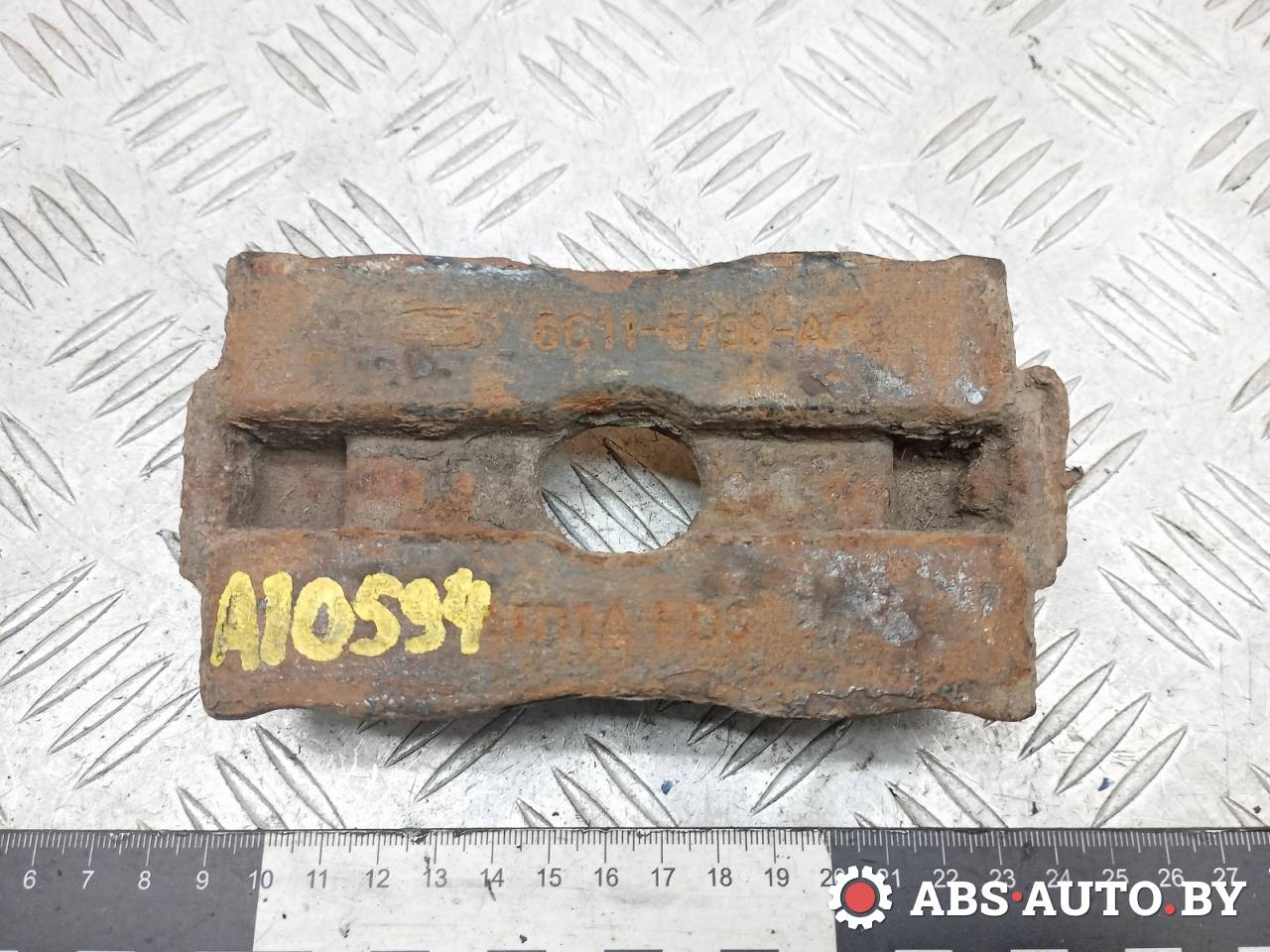 Башмак рессоры Ford Transit Custom 1 поколение 2017, 2.2 л., дизель, МКПП, 6C115798AC - фото №1