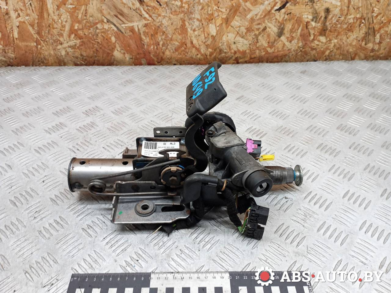 рулевая колонка Volkswagen Bora 1 поколение 2004, 1.6 л., бензин, МКПП, седан, 1J1419501CS - фото №1