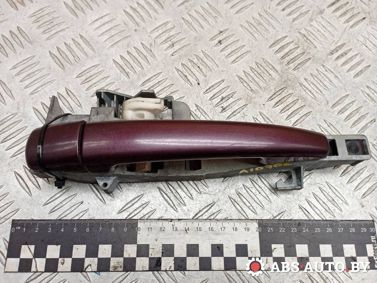 ручка наружная Peugeot 407 1 поколение 2006, 2.0 л., дизель, АКПП, универсал, 9653401580 - фото №1