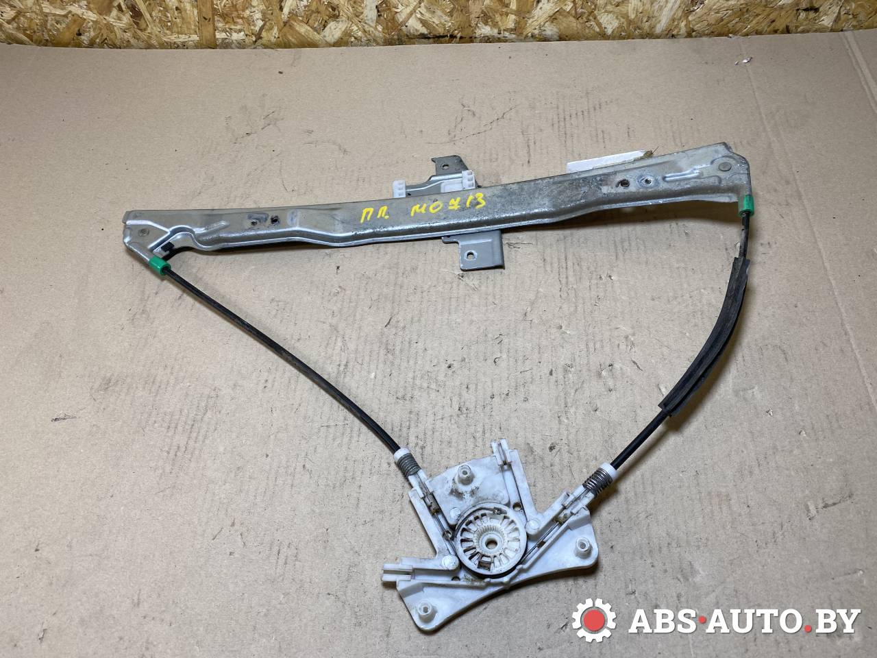 стеклоподъемник передний правый Peugeot 407 1 поколение 2006, 2.0 л., дизель, МКПП, седан, 9644893480 - фото №1