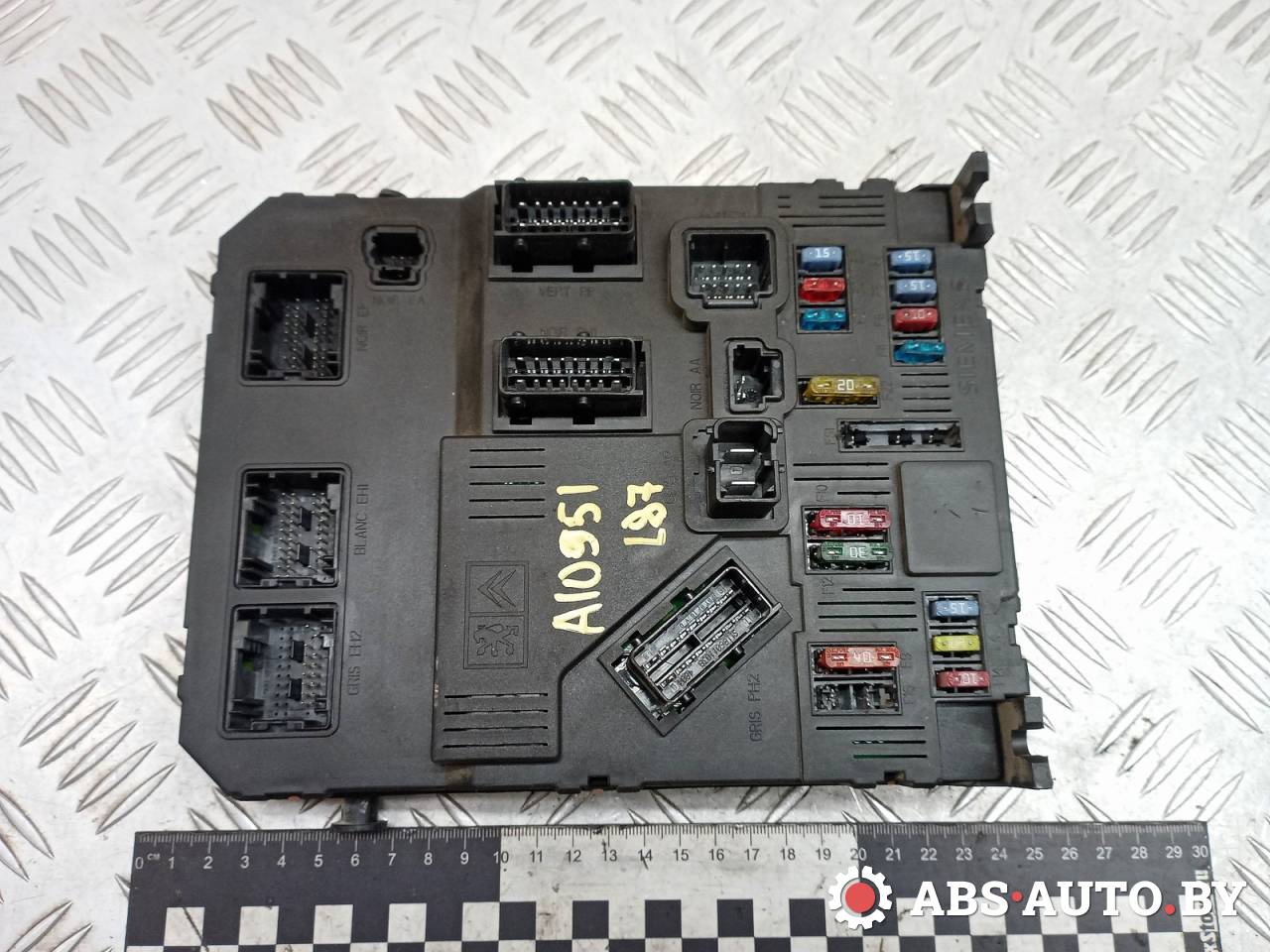 Блок BSI Peugeot 407 1 поколение 2006, 2.0 л., дизель, МКПП, седан, 9655708380, S120104700L, BSIS0200 - фото №1