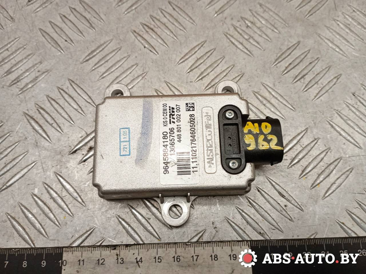 Блок управления ABS/ESP Peugeot 407 1 поколение 2006, 2.0 л., дизель, МКПП, седан, 9645884180, 13665706, 448801002007 - фото №1