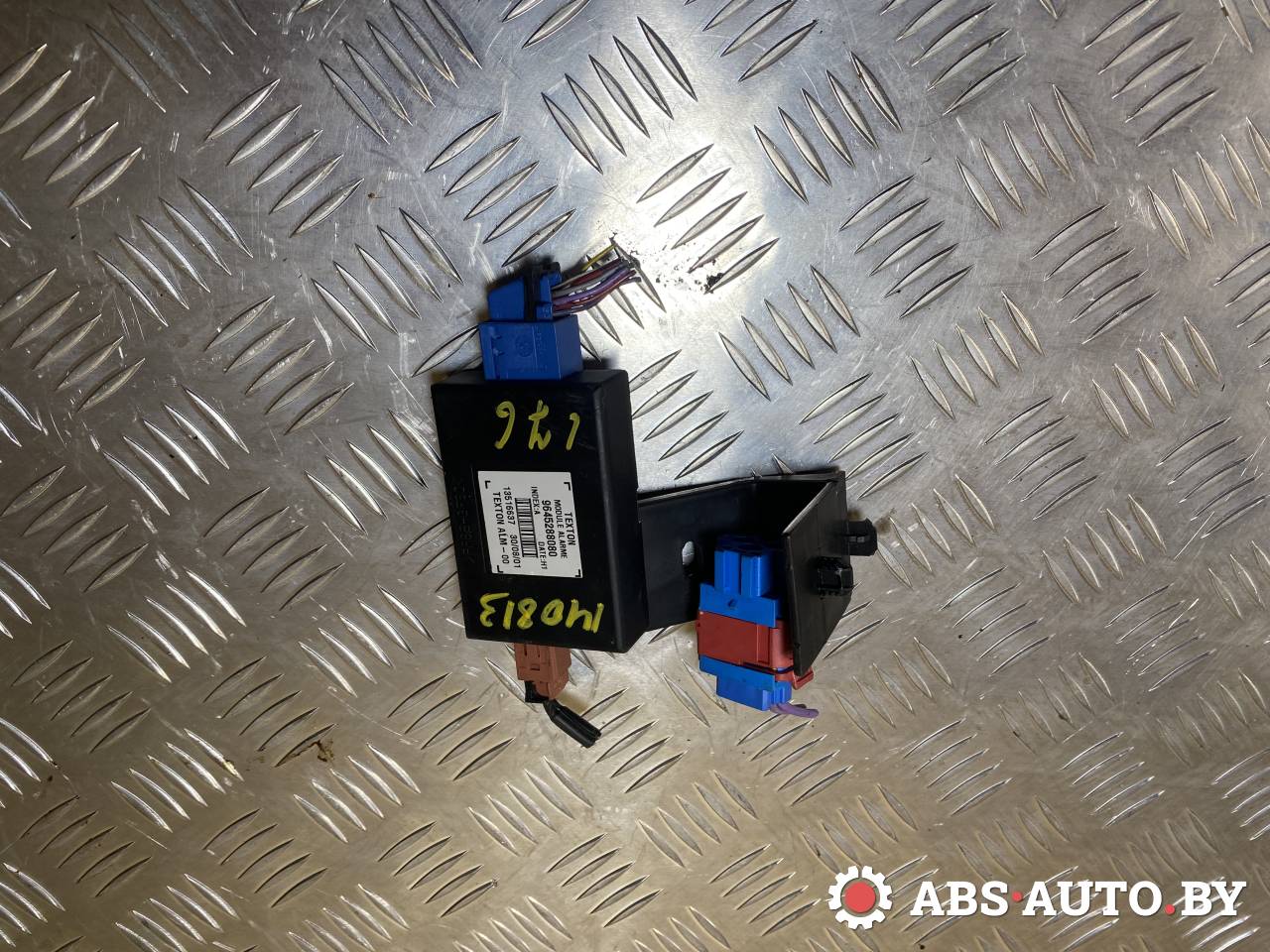 блок управления сигнализацией Peugeot 307 1 поколение 2003, 1.6 л., бензин, МКПП, хетчбэк 3 дв., 13516637, 9645288080 - фото №1