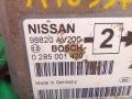 блок AirBag Nissan Primera P12 2006, 2.2 л., дизель, МКПП, хетчбэк 5 дв., 0285001420, 98820AV200 - фото №5
