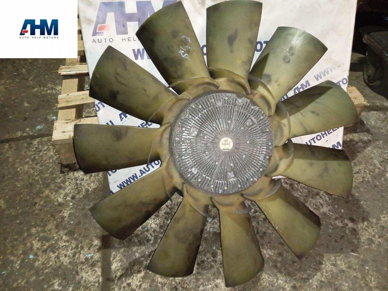 вискомуфта Scania G 2 поколение 2010, 1853555, CFF482000P, 7075407, 8MV376791641, 2078557, 2410082, 1757672 - фото №1