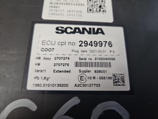 блок управления координатор Scania R 3 поколение 2012, 11.7 л., HPi, DC 12.15, дизель, АКПП, белый, правый руль, 2578707, 2637006, 2485932, 2442725, 2711461, 2270595, 2753529, 2707274, 2707275, 2098506, 2098505, 2098511, 2123730, 2260380, 2161835, 2337576, 2309120, 2286028, 2428993, 2429017, 2437721, 2397947, 2429023, 2913528, 2949976, 2969246, 3025979, 2779636, 2721555, 2547543, 2457000, 2420887, 2001367, 2001368